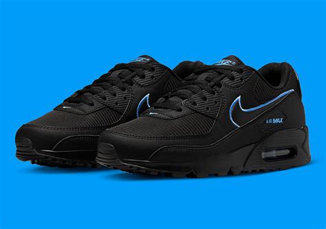 nike air donkerblauw|nike black university blue.